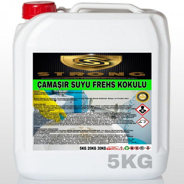 STRONG ÇAMAŞIR SUYU FRESH KOKULU 5KG