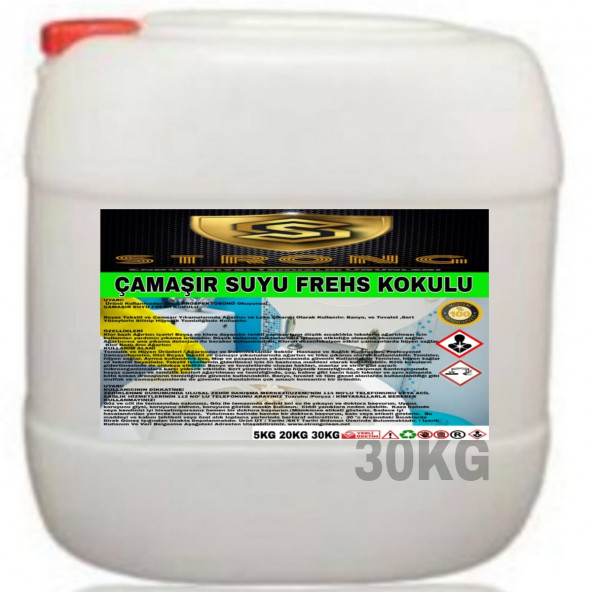 STRONG ÇAMAŞIR SUYU FRESH KOKULU 30KG