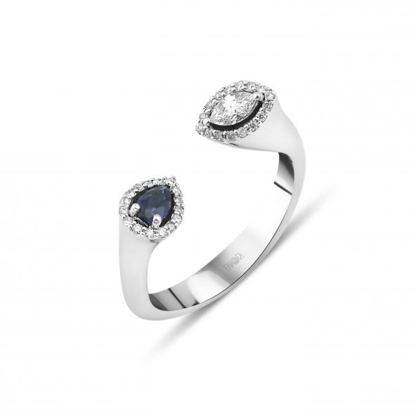 Pırlanta Renkli Yüzük - 2