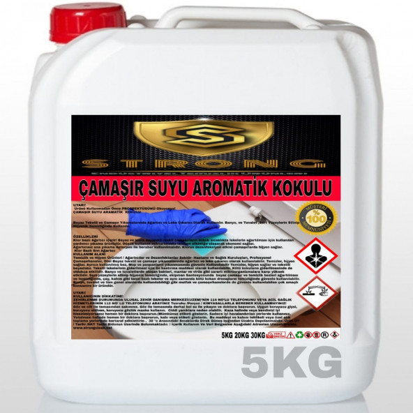 STRONG ÇAMAŞIR SUYU AROMATİK KOKULU 5KG