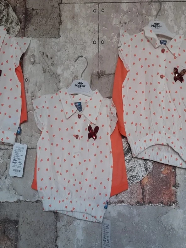 NAZAR 23223 KALP DES VİSKON KIZ ÇOCUK TAKIM - 7