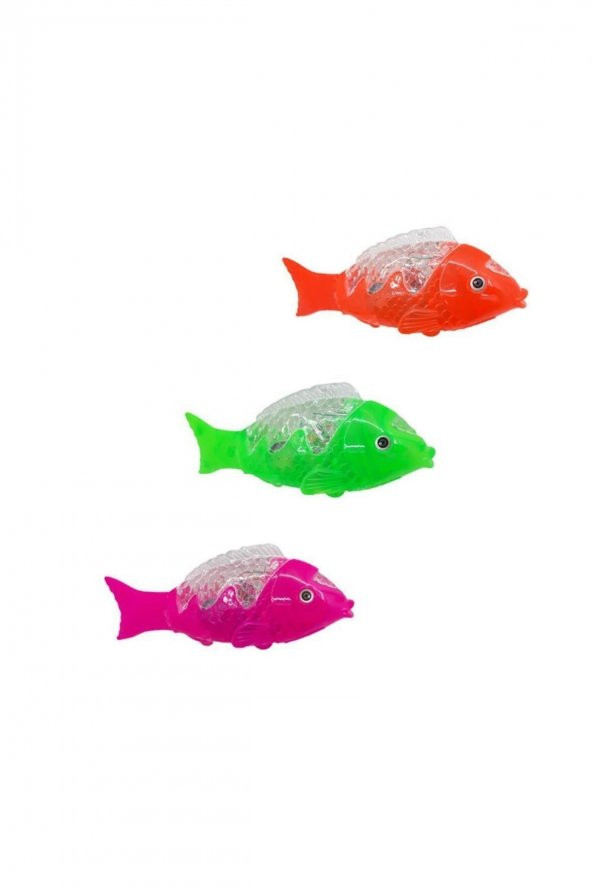 Pilli Işıklı Balık 1 Adet