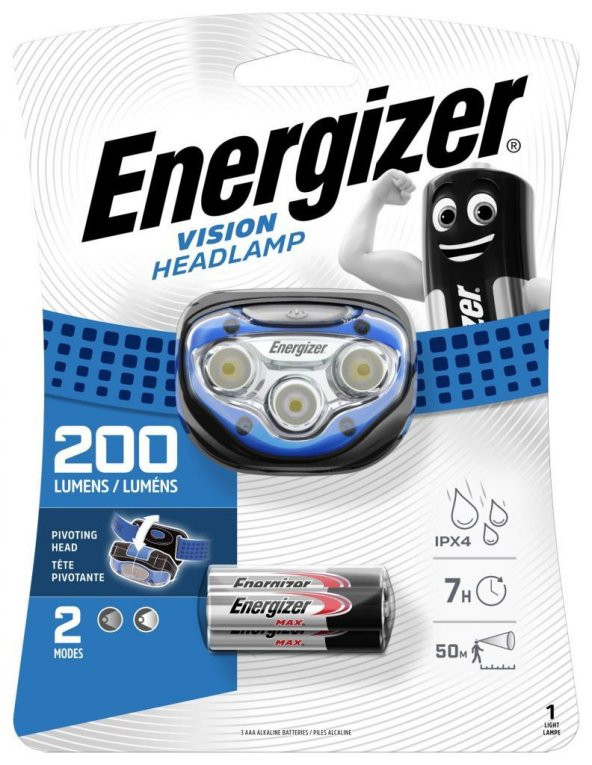 Energizer 200 Lumens Pilli Kafa Lambası HDA323