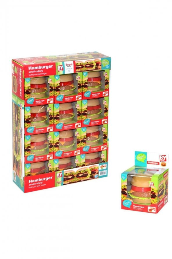 566 By Toys, Hamburger / +3 Yaş