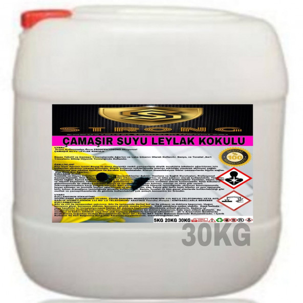 STRONG ÇAMAŞIR SUYU LEYLAK KOKULU 30KG