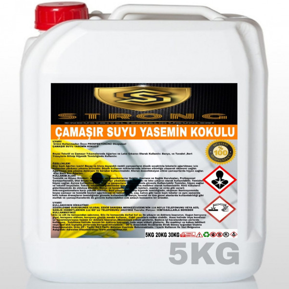 STRONG ÇAMAŞIR SUYU YASEMİN KOKULU 5KG