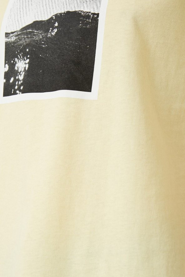 Standart Fit Baskılı Tişört - Resim 2