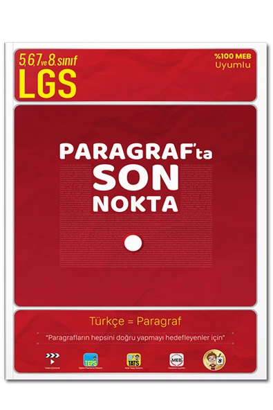 Tonguç Akademi Paragrafta Son Nokta - 5,6,7. Sınıf ve LGS ürün görseli