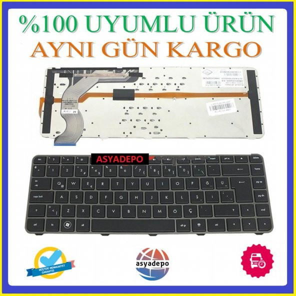 Hp Envy 14-2000 Klavye Tuş Takımı Siyah TR IŞIKLI