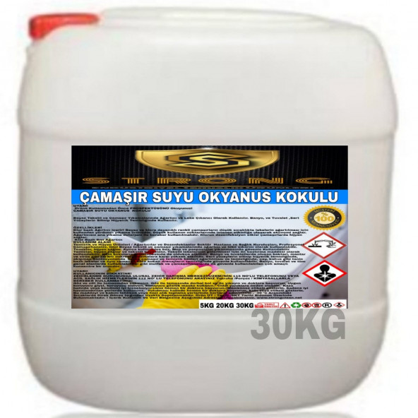 STRONG ÇAMAŞIR SUYU OKYANUS KOKULU 30KG