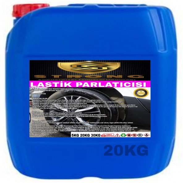 STRONG LASTİK PARLATICISI 20KG