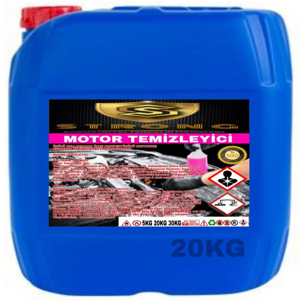 STRONG MOTOR TEMİZLEYİCİSİ 20KG