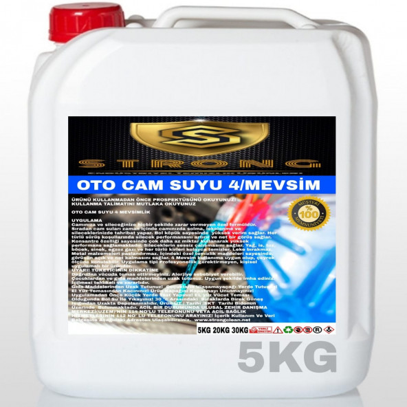 STRONG OTO CAM SUYU 5KG