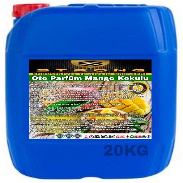 STRONG OTO PARFÜM MANGO 20KG