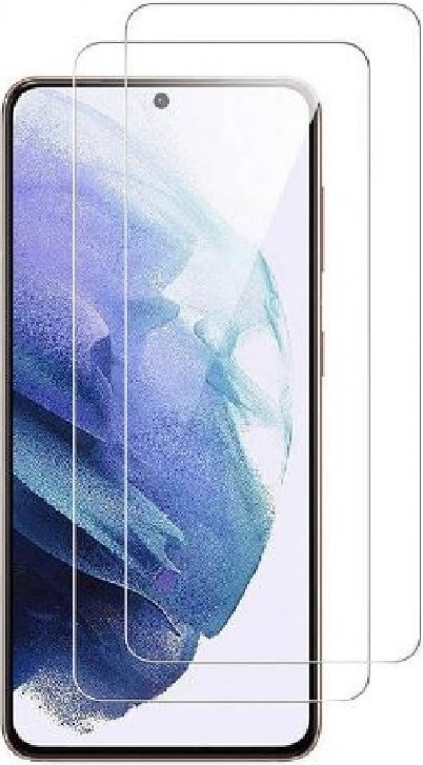 T-Ewax Samsung Galaxy S21 (2 Adet) Ekran Koruyucu Cam