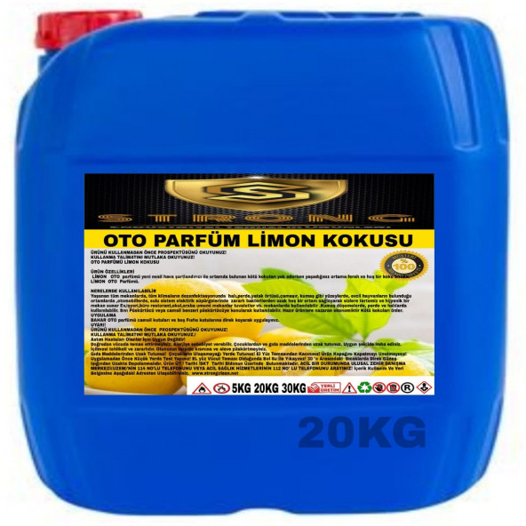 STRONG OTO PARFÜM LİMON 20KG