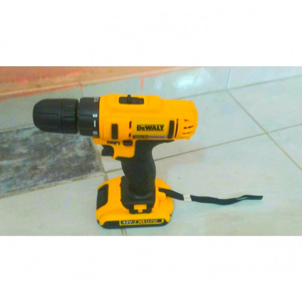 Dewalt Şarjlı Darbesiz Matkap Çift Akü Dewalt Dewalt (İthalatçı Garantili) - 2