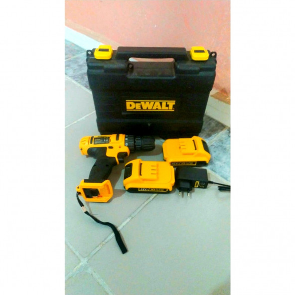 Dewalt Şarjlı Darbesiz Matkap Çift Akü Dewalt Dewalt (İthalatçı Garantili) - 4