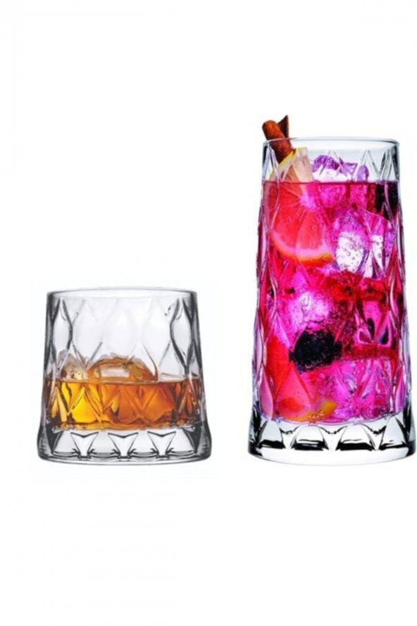 420194-420855 Leafy Su Meşrubat Bardak Takımı 12 Parça