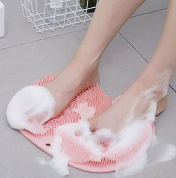 Çok Amaçlı Esnek Yumuşak Banyo El Ayak Vücut Plastik Duş Matı - 3