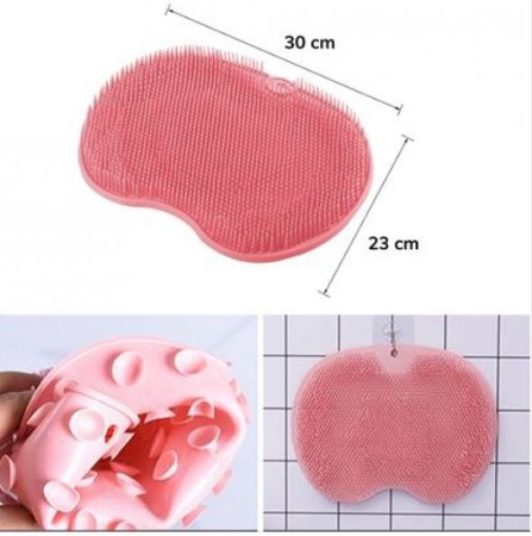 Çok Amaçlı Esnek Yumuşak Banyo El Ayak Vücut Plastik Duş Matı - 4