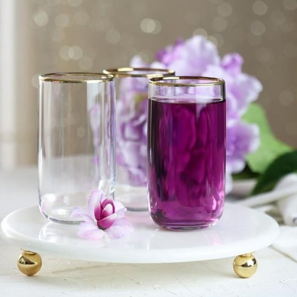 Iconic Gold 6lı Kokteyl Meşrubat Bardağı - 3