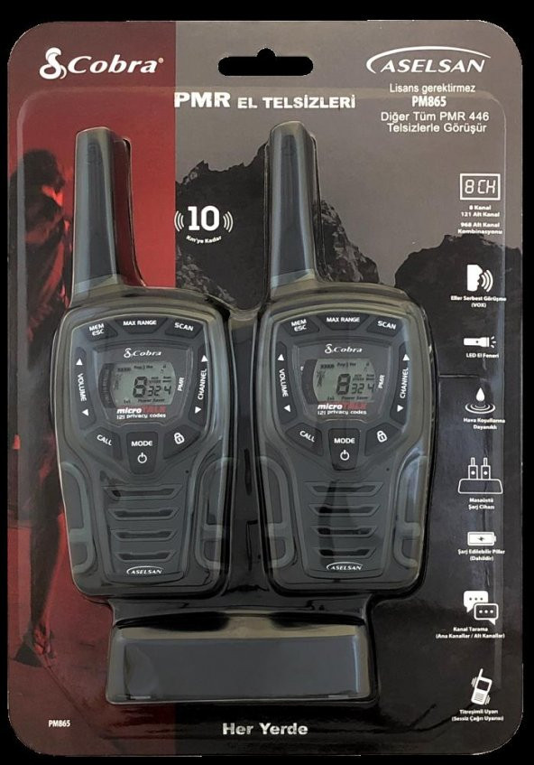 Aselsan PM-985 Pmr 2 li El Telsizi