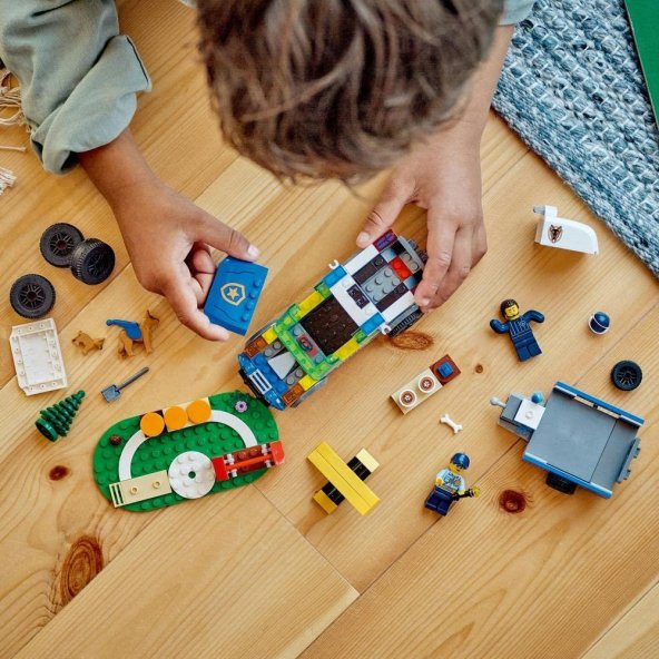 LEGO® City Mobil Polis Köpeği Eğitimi 60369-5 Yaş ve Üzeri Çocuklar için Oyuncak Yapım Seti (197 Parça) - 5