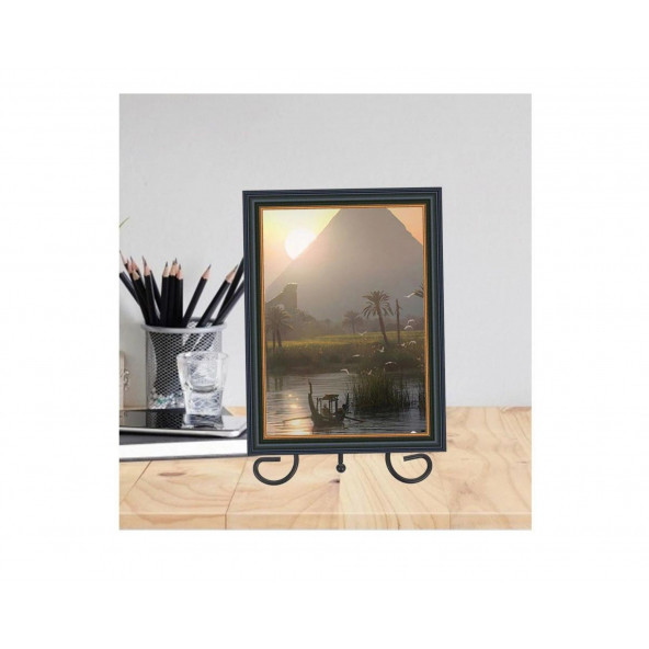 ZD-2010 KİTAP VE TABLET TUTUCU,AYAKLI FERFORJE STAND  26x29x21cm - 2