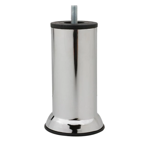 Mobilya Baza Koltuk Yatak Çekyat Kanepe Yükseltme Ayağı Ince Diş M8 Krom Metal Ayakları 15 Cm 4 Adet - 6