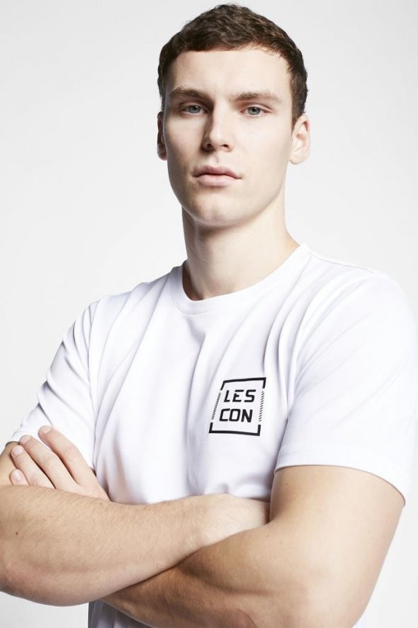 LESCON 23B-1116 KISA KOL TSHIRT - 4