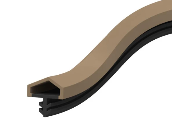 Contacall Ahşap Kapı Contası Ahşap Kapı Fitili Siyah 6 Metre - 3