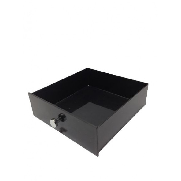 Z65W21 ÇEKMECE İÇİ KOZMETİK VE TAKI DÜZENLEYİCİ SİYAH 15x16x4cm - 4