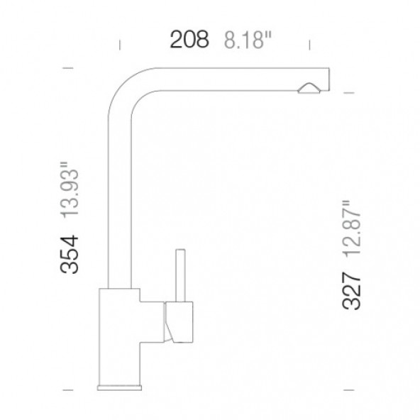 Schock Napos 53900 Armatür ,Krem Moonstone Granit  Mutfak Bataryası - 2