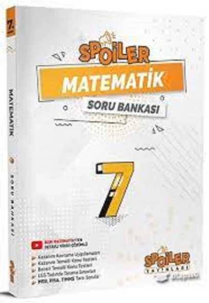 SPOİLLER 7.SINIF MATEMATİK SORU BANKASI