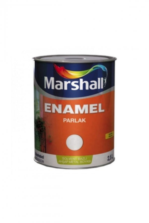 Marshall Enamel Yağlı Boya 2.5 lt Beyaz