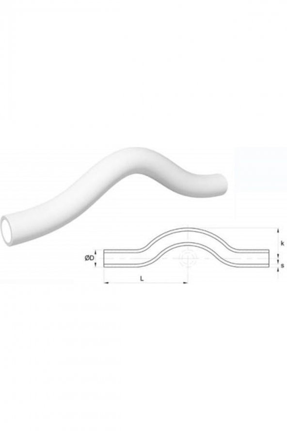 Fırat Grup Fırat 20 Mm Pprc Kavis (düz Köprü) ürün görseli 1