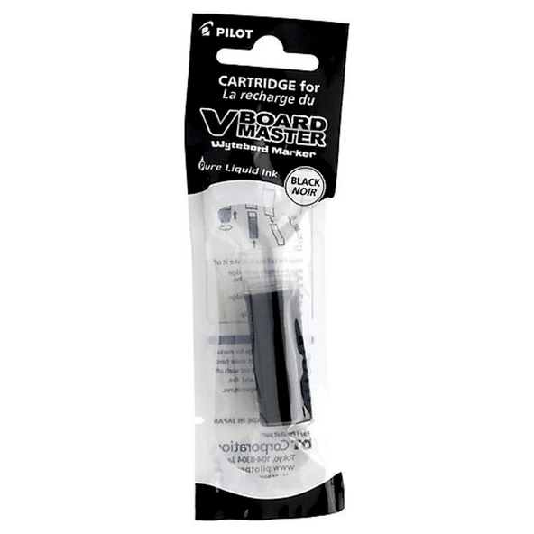Pilot V-Board Master Yazı Tahtası Kalemi Kartuşu Siyah