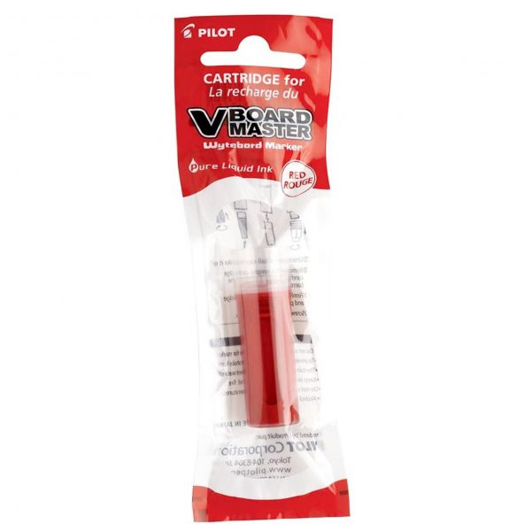 Pilot V-Board Master Yazı Tahtası Kalemi Kartuşu Kırmızı