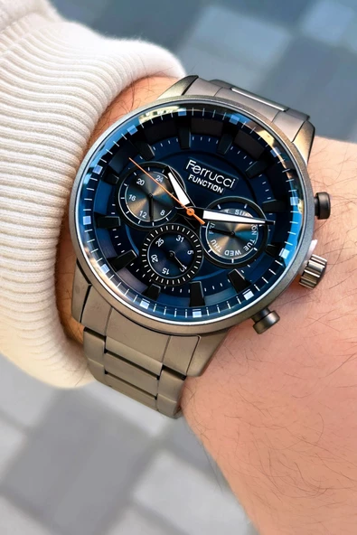 Ferrucci Function FCF.12746FM.03 Multi-Fonksiyon Erkek Kol Saati ürün görseli