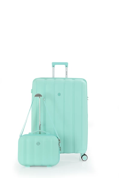 Mçs Polipropilen 2'li Valiz Seti Büyük & Makyaj V305 - 8