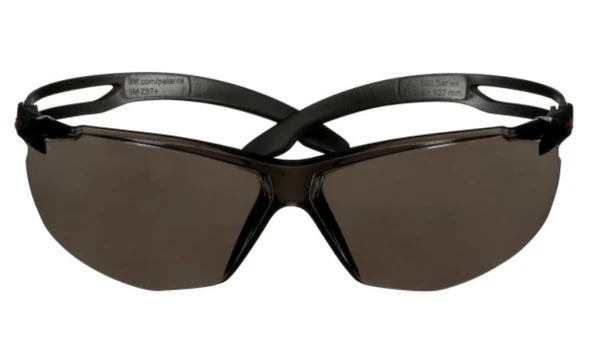 3M SF502SGAF Siyah Çizilmez Buğu Yapmaz İş Gözlüğü - Resim 3