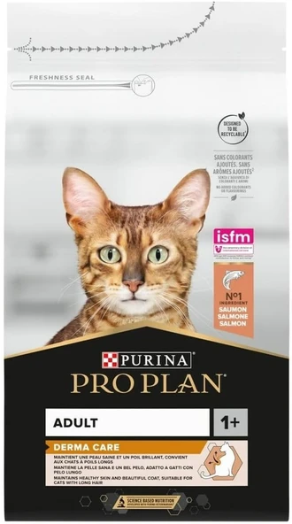 Pro Plan Proplan Optiderma Somonlu Elegant Adult Kedi Maması 10 kg - 1