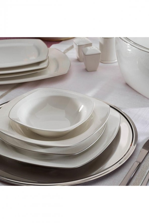 Schafer Majestıc Yemek Takımı -60 Prç.-platin - 3