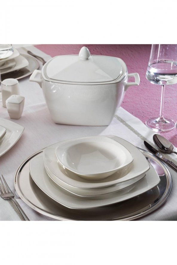 Schafer Majestıc Yemek Takımı -60 Prç.-platin - 5