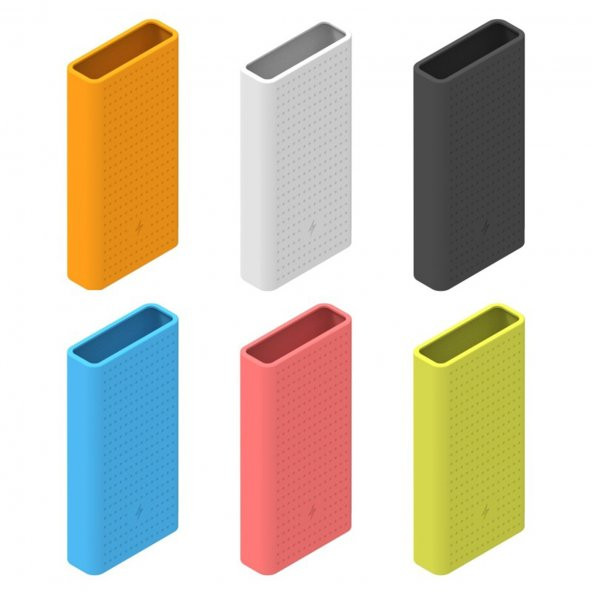 Xiaomi 20000mAh Power Bank için Koruyucu Silikon Kılıf - Resim 10