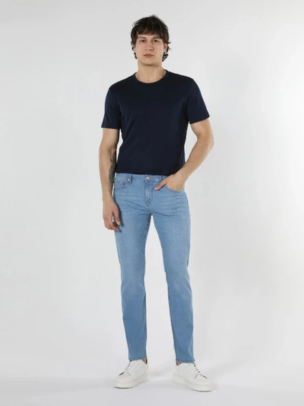 Hacker T 216-1680 Erkek Denim Tom Slim Licralı Kot Pantolon