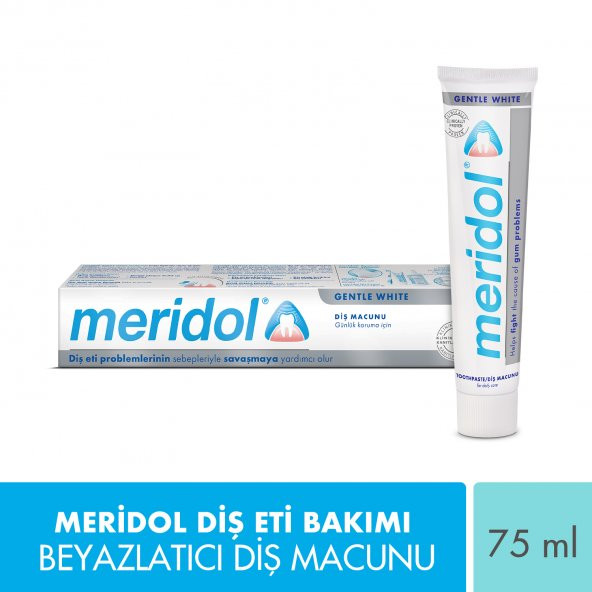 Meridol Diş Macunu Gentle White 75 ml