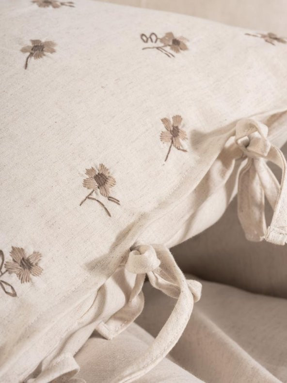 Cotton Box Cotton Keten Çift Kişilik Nevresim Takımı Arie - 2