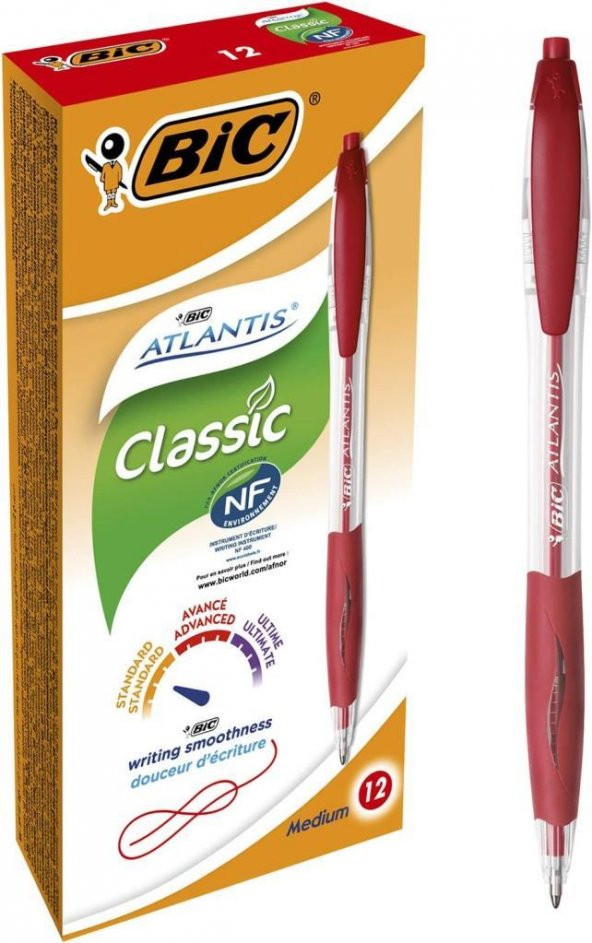 BIC ATLANTIS CLASSIC KIRM BASMALI TUKENMEZ KLM 12L